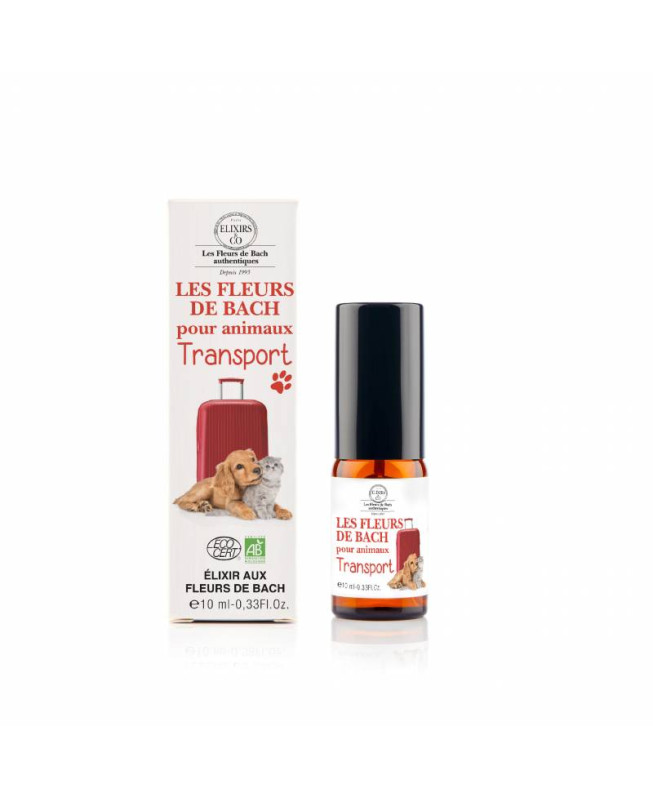 Fleurs de Bach pour animaux - transport - 10ml