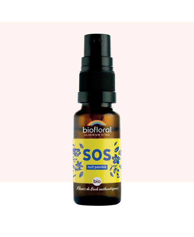 SOS Secours nuit spray biofloral