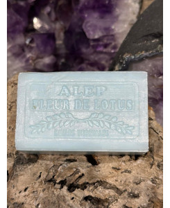 Savon Alep & fleur de lotus